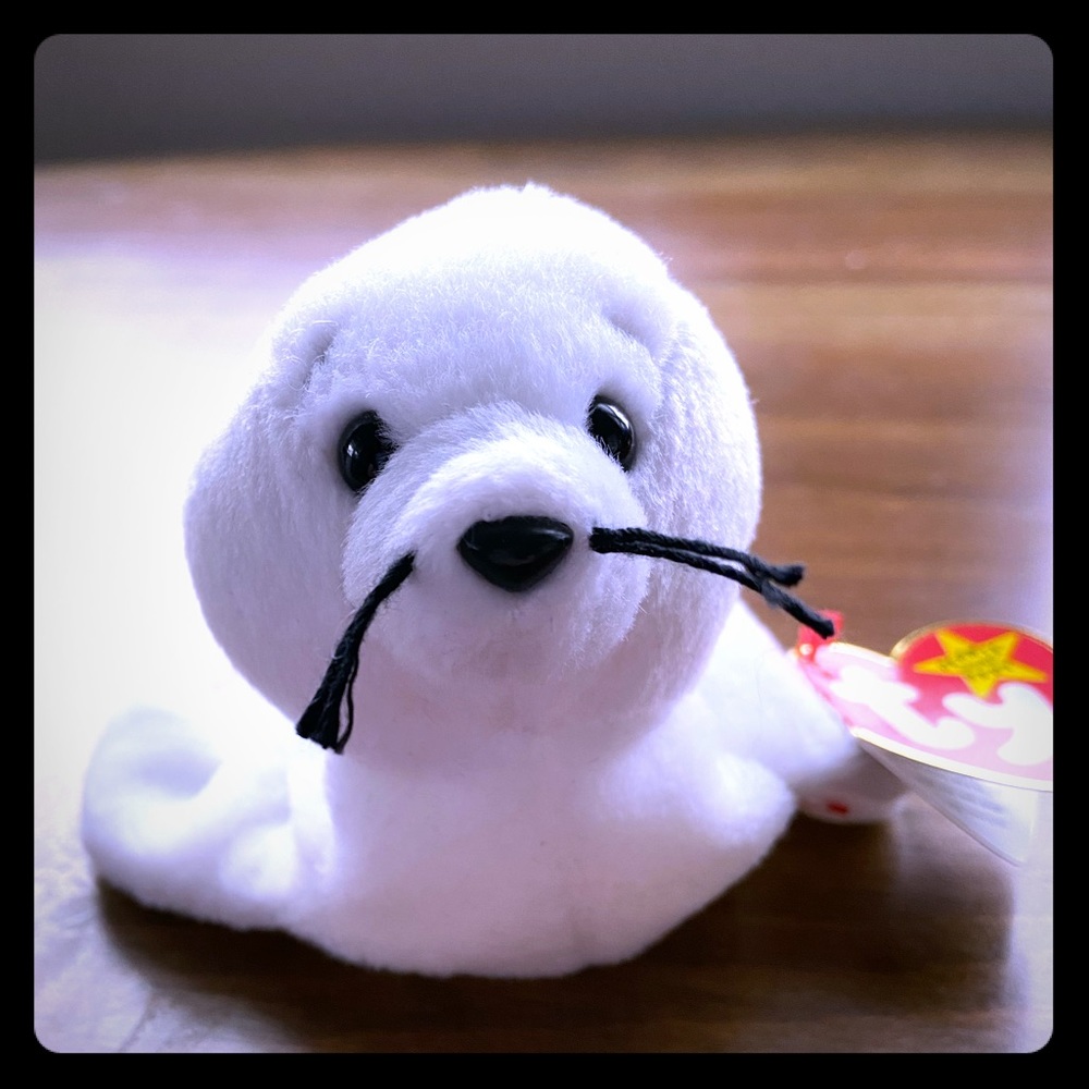 Ty Beanie Baby SEAMORE the SEAL w/Errors *Retired*
